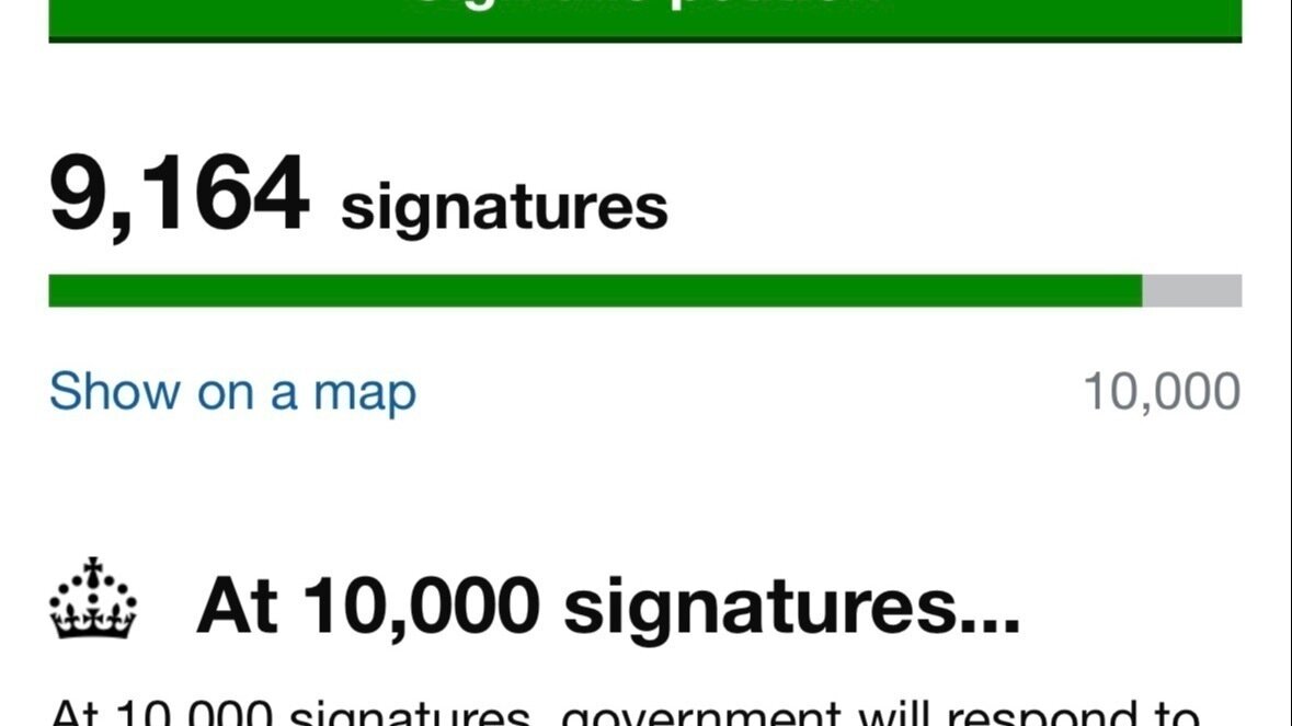 Petition update · Last call for final signatures! · Change.org
