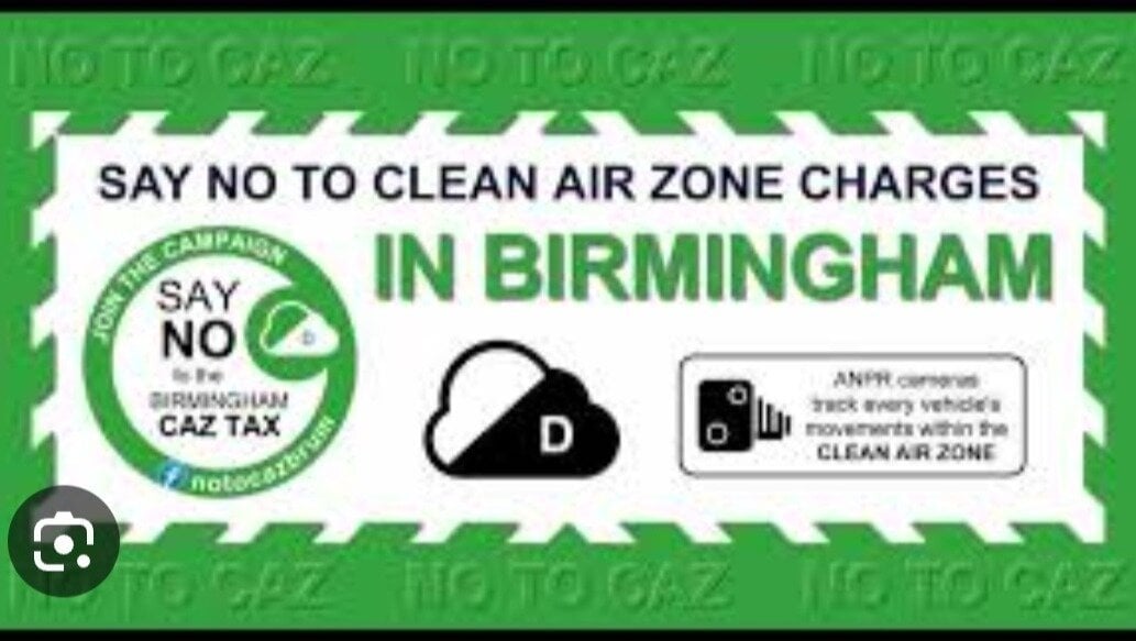 Petition · Scrap clean air zone charges birmingham london and bristol