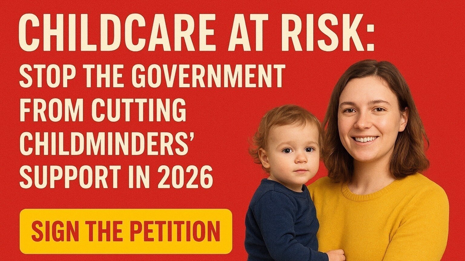 Petition · Childcare on the Brink: Stop the 2026 Cut That Will Push ...