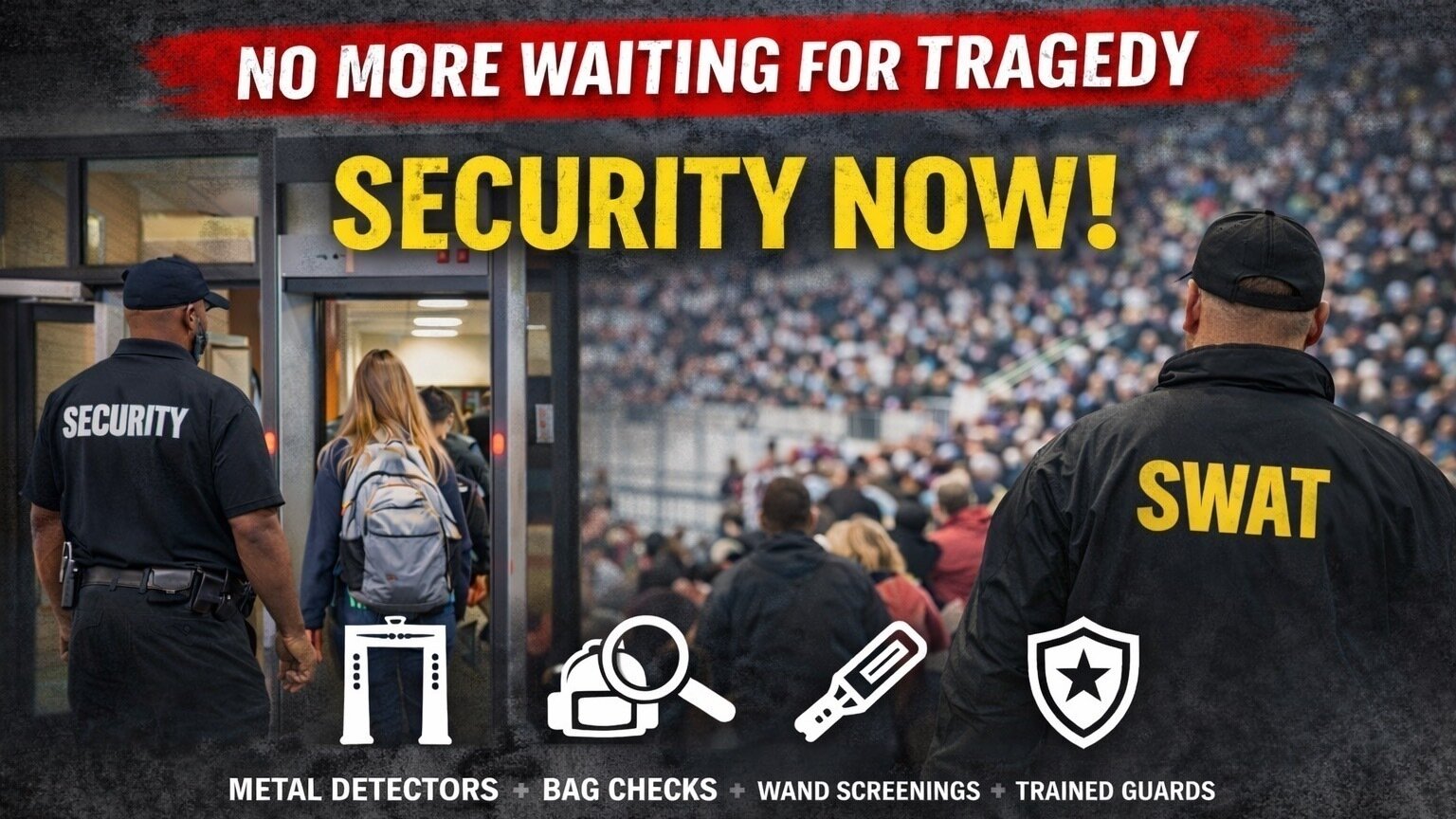 Petition · No More Waiting for Tragedy: Mandatory Security at Schools ...