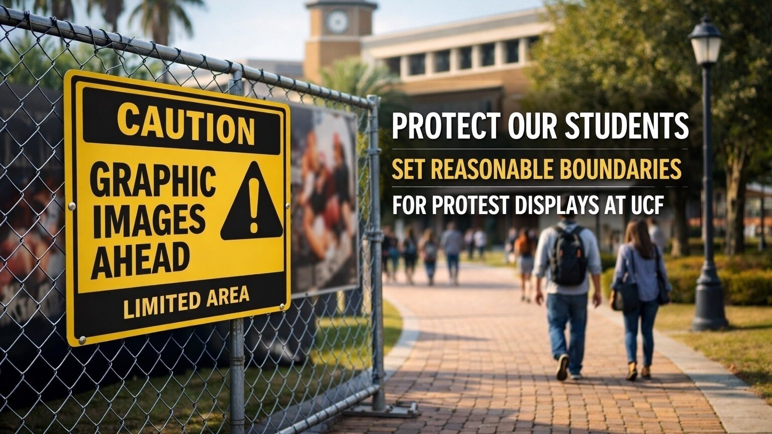Protest Installations Petition · Set Reasonable Boundaries for Graphic Protest Displays at ...
