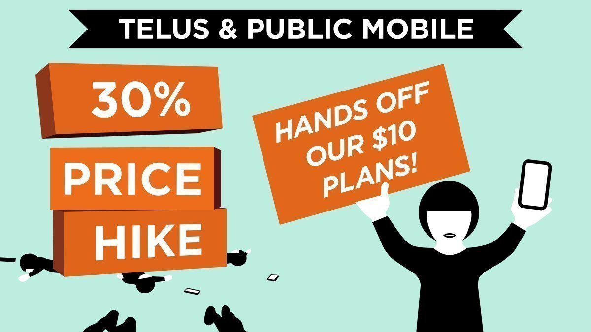 Petition · Stop Telus & Public Mobile's 30 Price Hike! ·