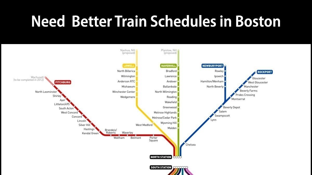 Petition · Require MBTA to Improve Commuter Rail Train Schedules for