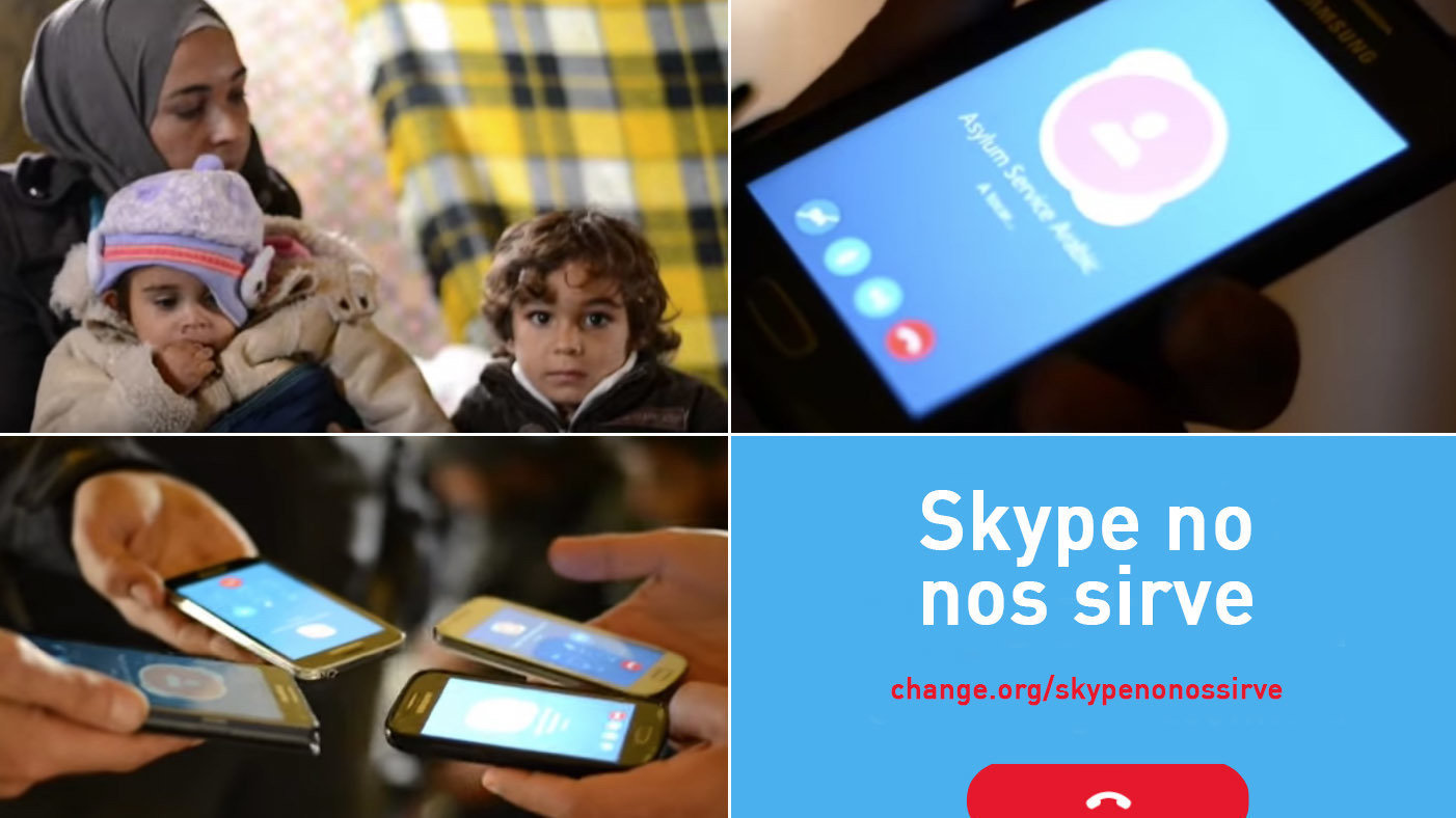 Petición · Skype no nos sirve - necesitamos atención en persona para
