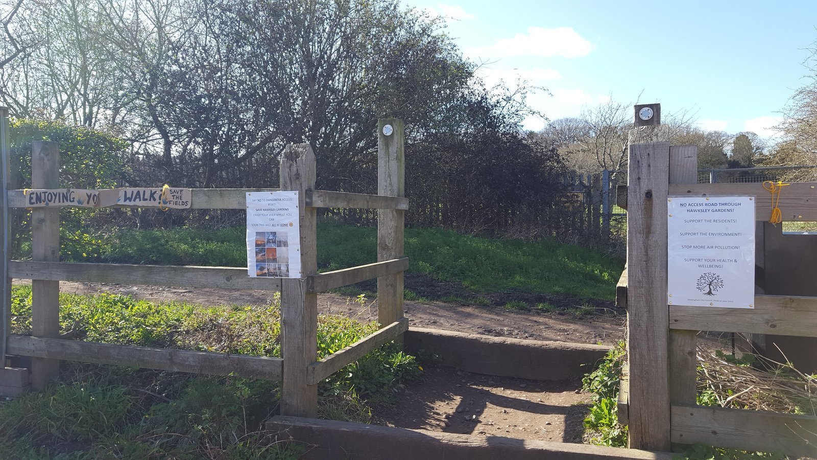 Petition · Challenge access to housing development in Barton Green