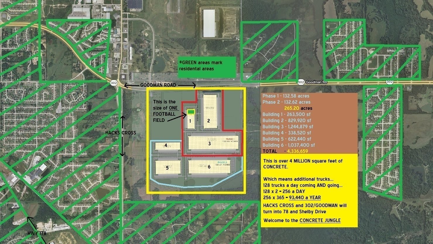 Petition · Stop the ReZoning of Lands near Hacks Cross and 302 in