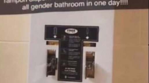 Petition · Stop the Mandate of Tampon Dispensers in Boys' Bathrooms in ...