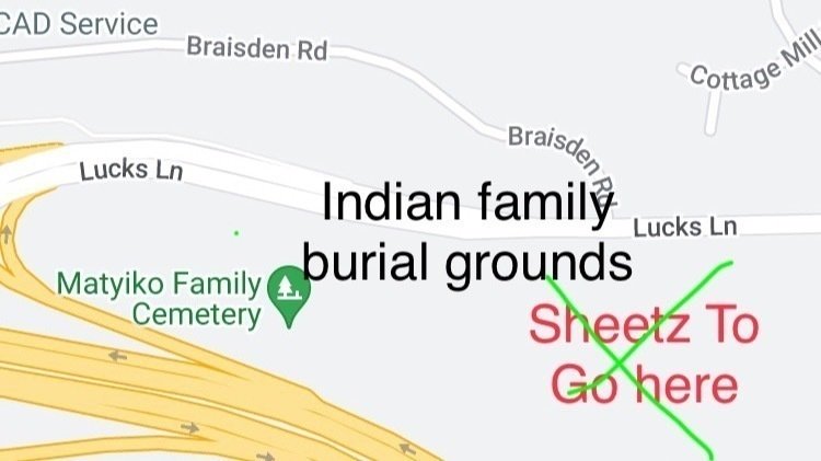 Petition · Stop Sheetz on Lucks Lane! Burial grounds to be disturbed