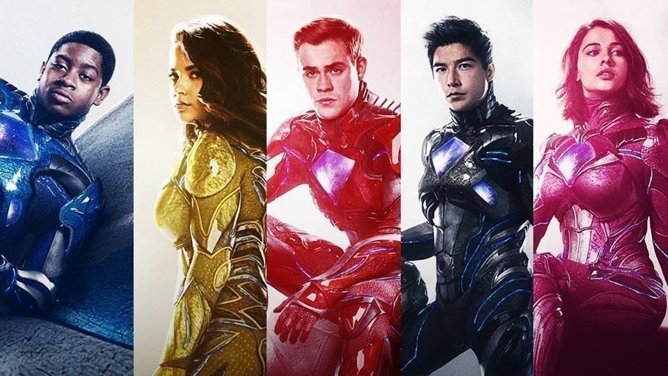 power rangers 2017 Lot De 2 Neuves