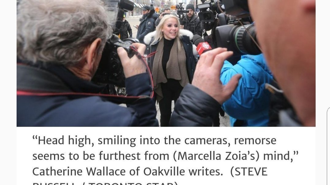 Petition · Enforce jail sentence to Marcella Christiana Zoia in Toronto