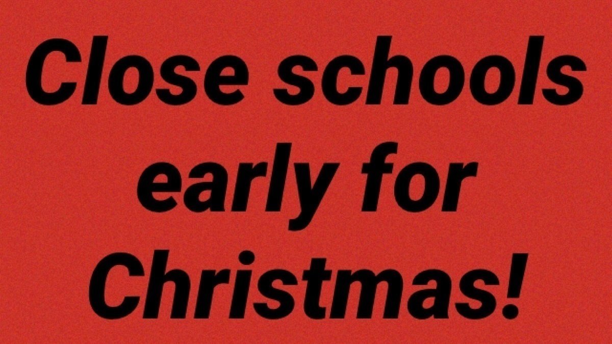 Petition · Please let Schools break up on the 11th December 2020