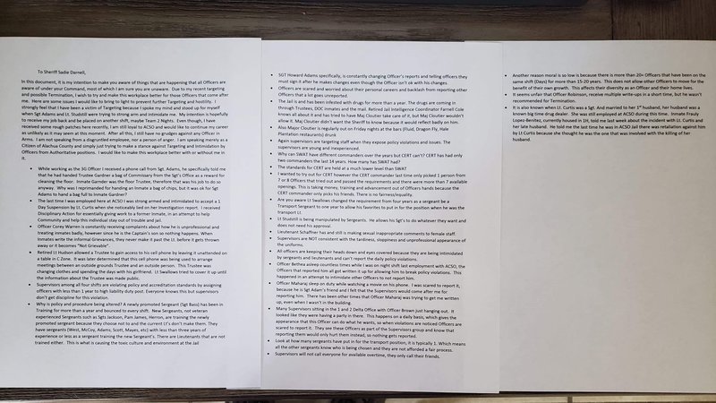 Petition Demand Of Investigation Into Allegations Of Rampant