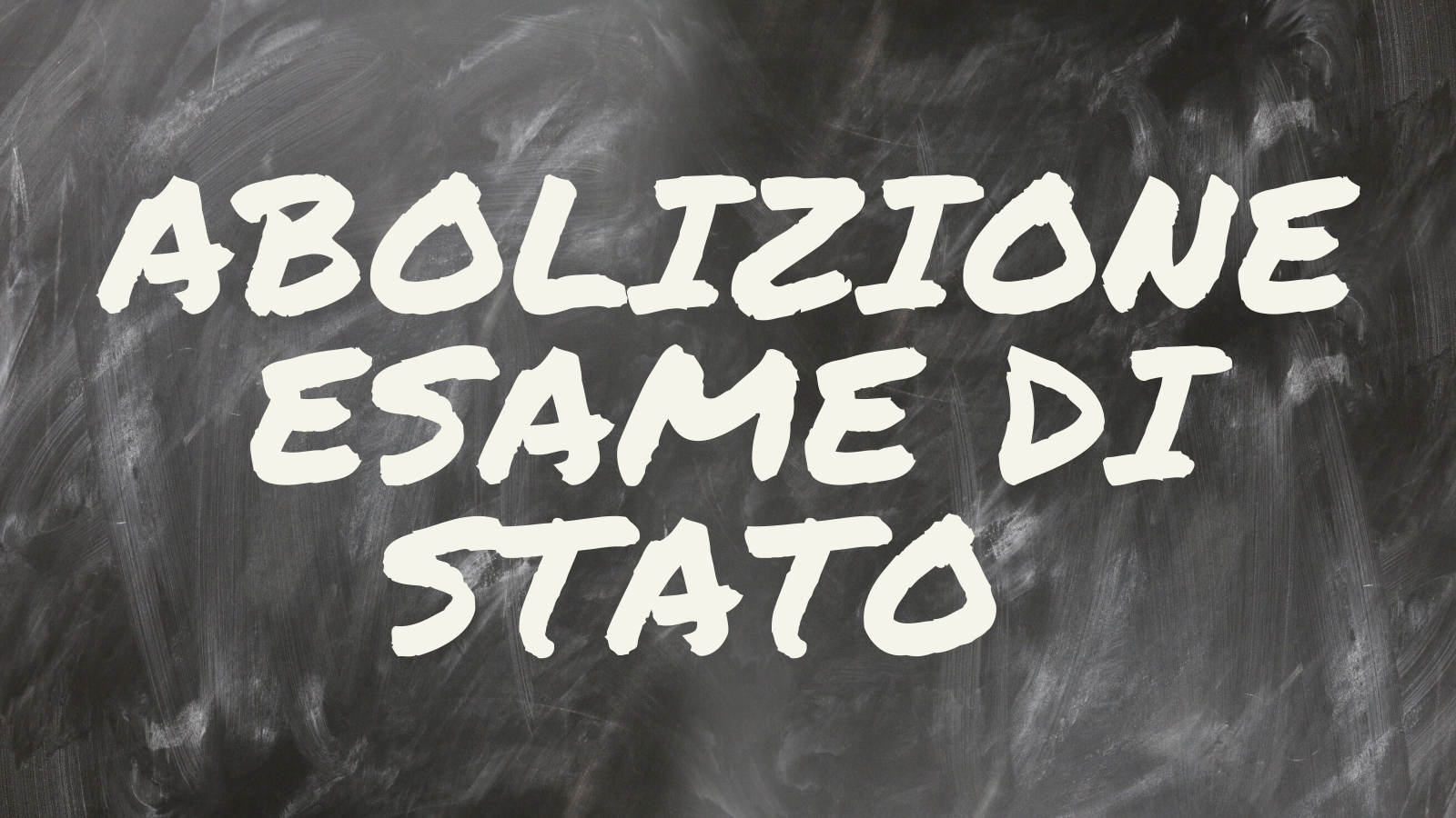 Petizione · Abolizione Esame di Stato Italia ·