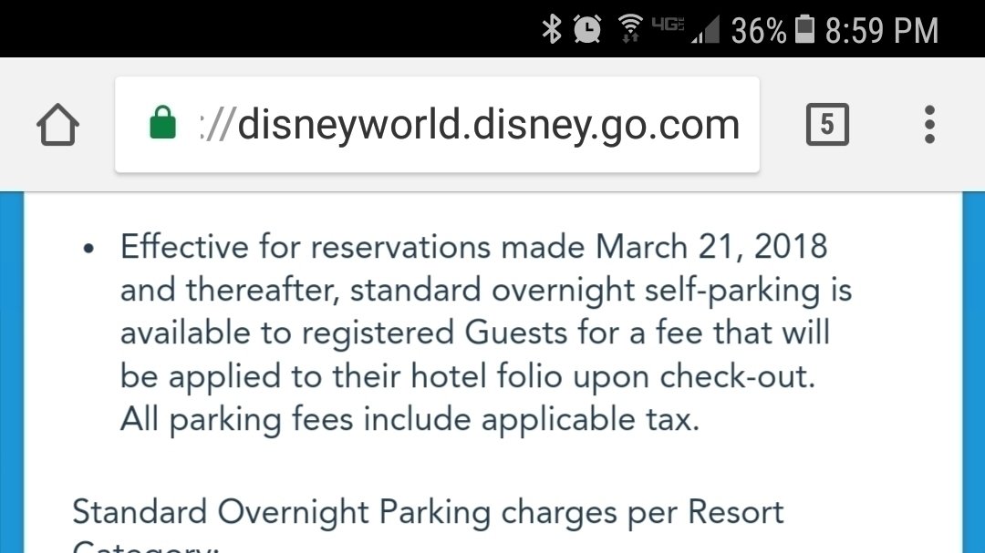 Petition · Remove hotel parking charges at Disney World Resorts