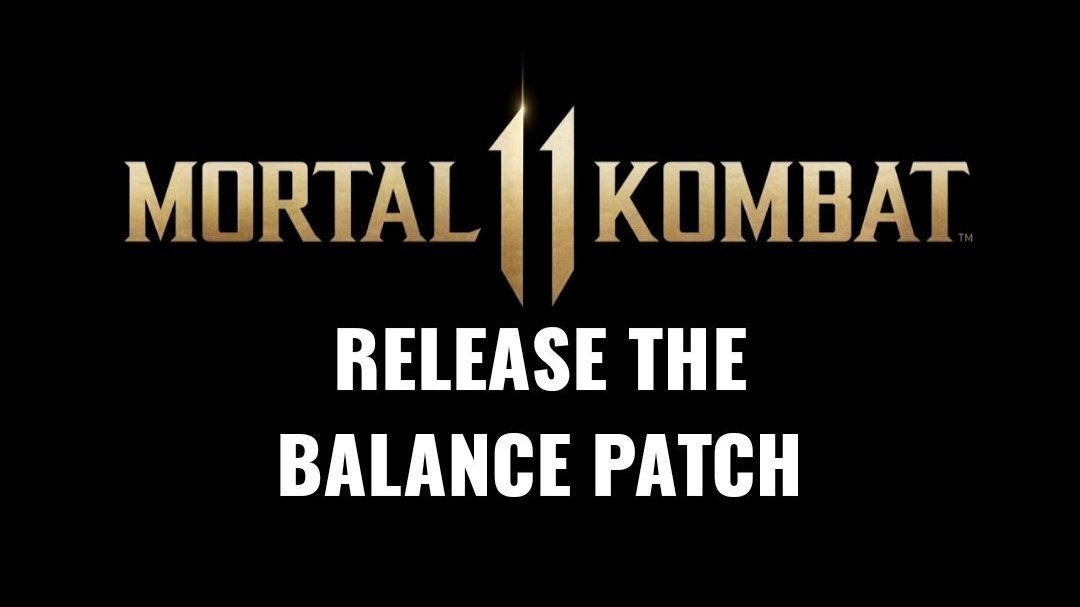 Petition · Release a New Balance Patch for Mortal Kombat 11 Bahrain