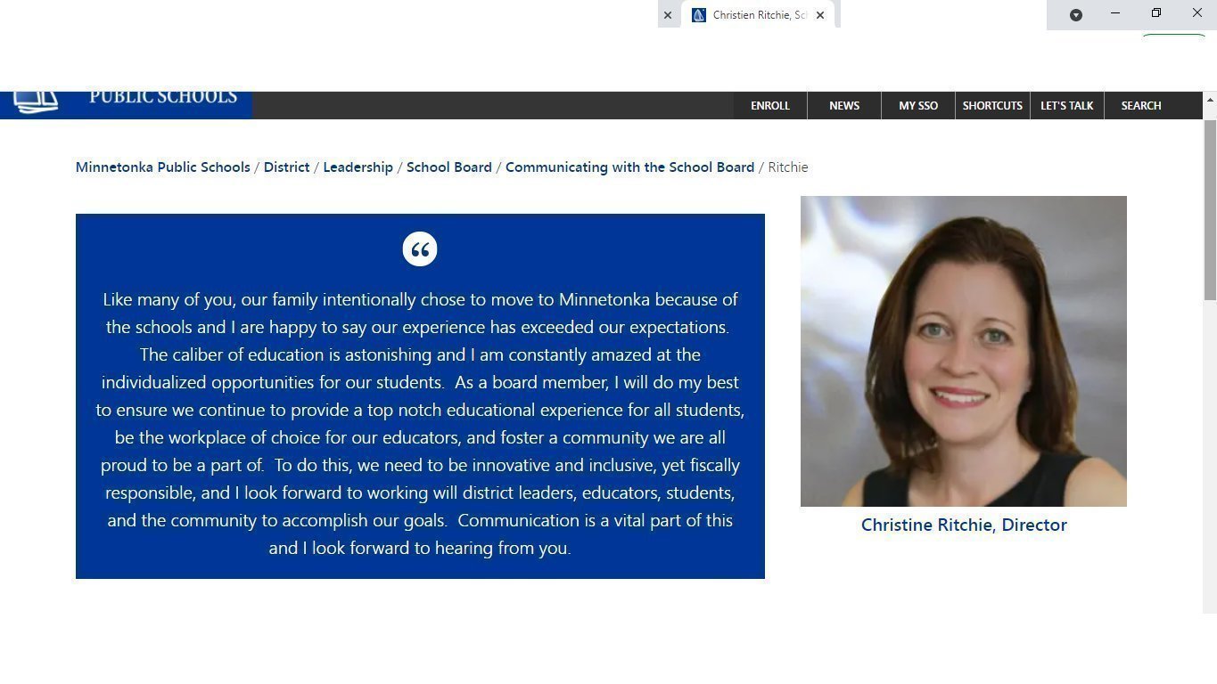 Petition · Protect Our School Board Elections and Have Christine