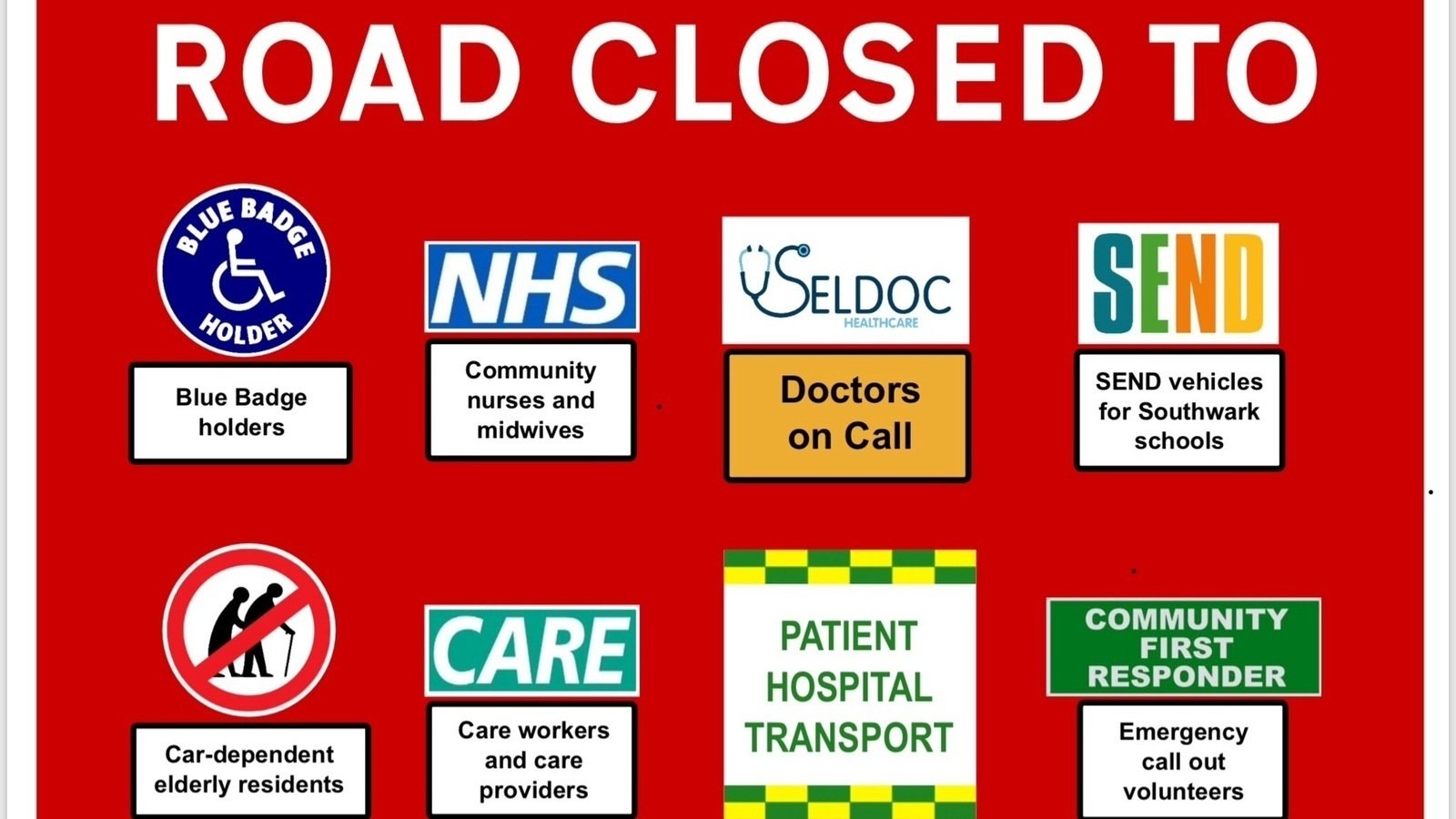 Petition · Open the Dulwich Village Junction to vulnerable roadusers