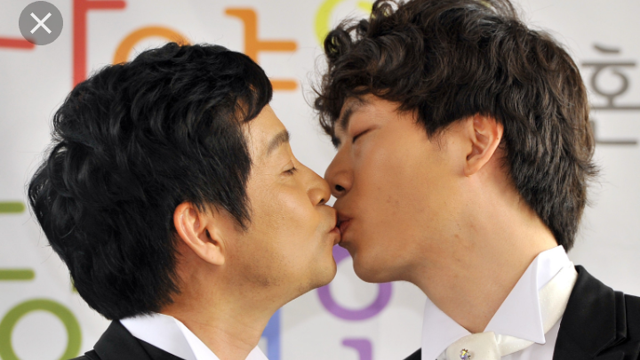Korean gay kiss scene