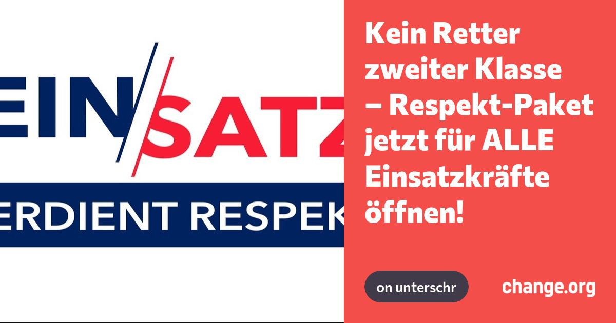 Die Petition unterschreiben