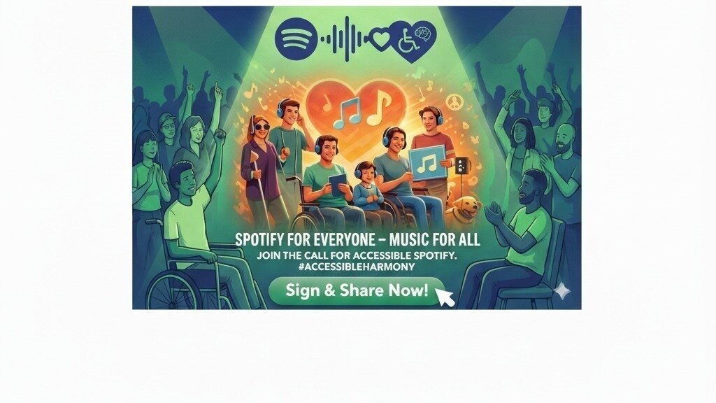 Spotify Inclusivity Petition · Demand Spotify: Create an