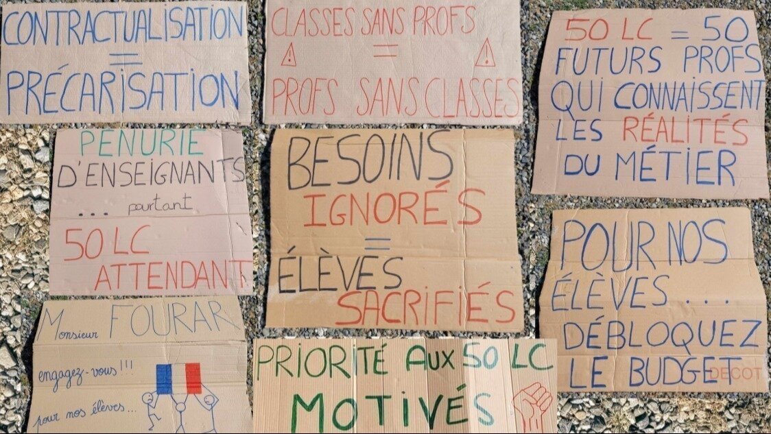 Pétition · Recrutement des candidats sur liste complémentaire au CRPE