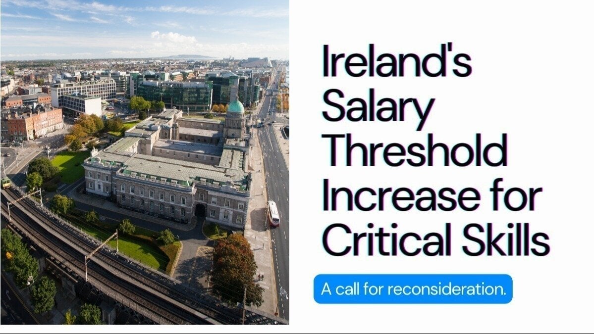 Petition · Reconsider Salary Threshold for Employment Permits Ireland