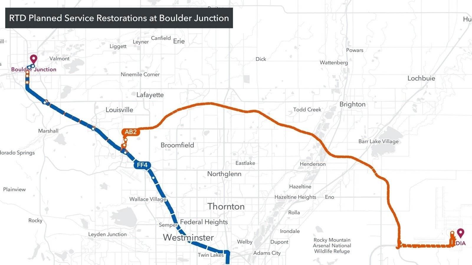 Petition update · RTD's Planned Service Restorations at Boulder ...