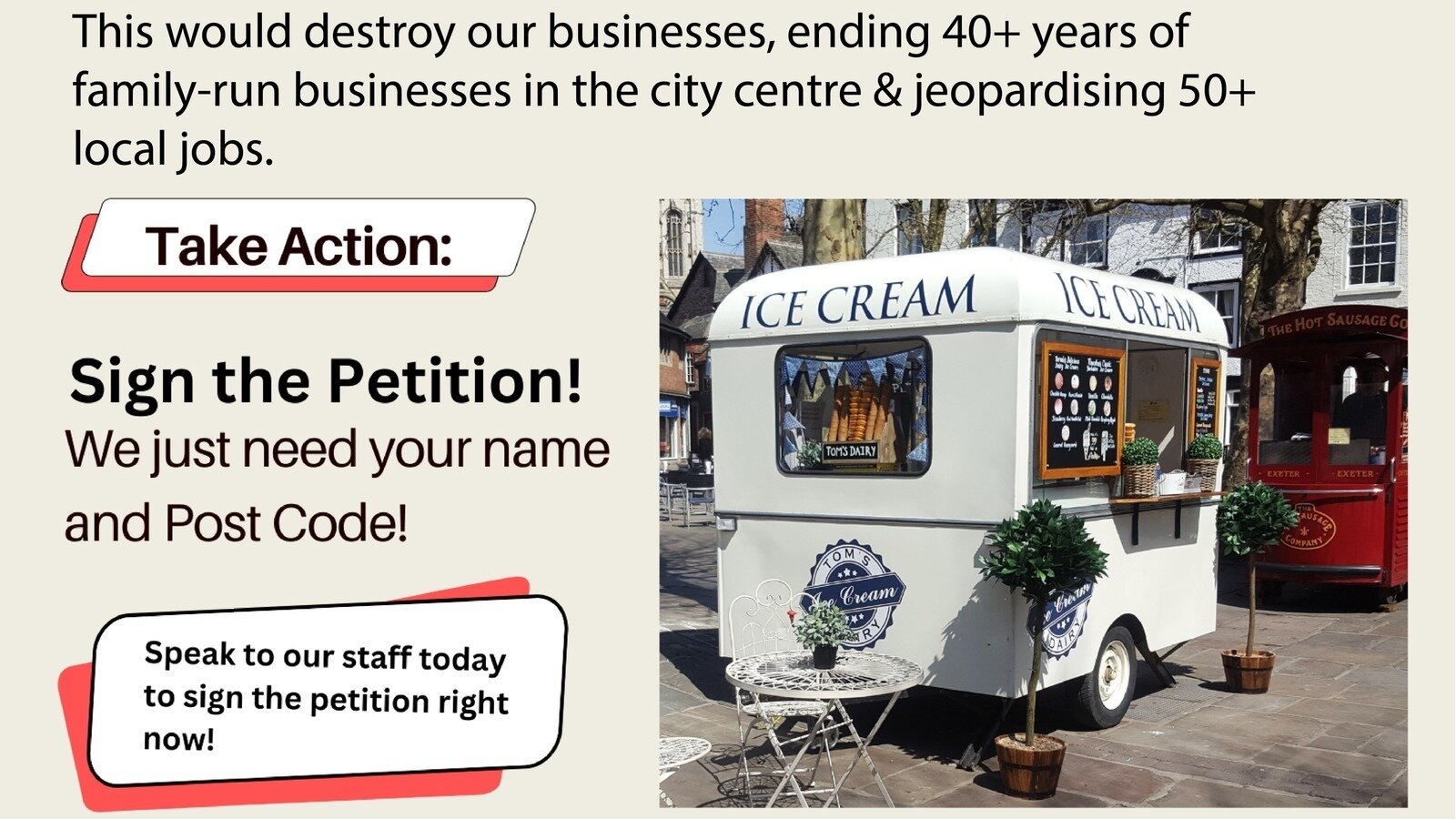 Petition · Stop York's Street Trading Policy that Threatens Long