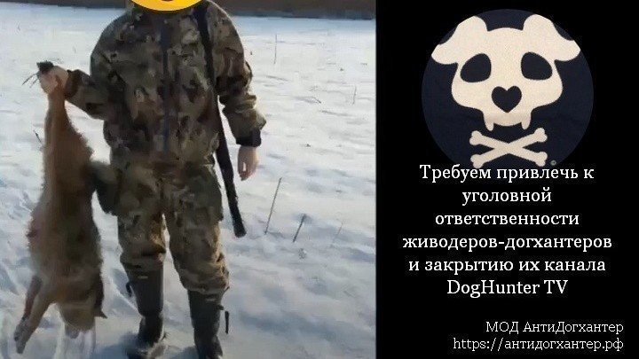 Петиция · Закрыть канал догхантеров живодеров и привлечь к уголовной ...