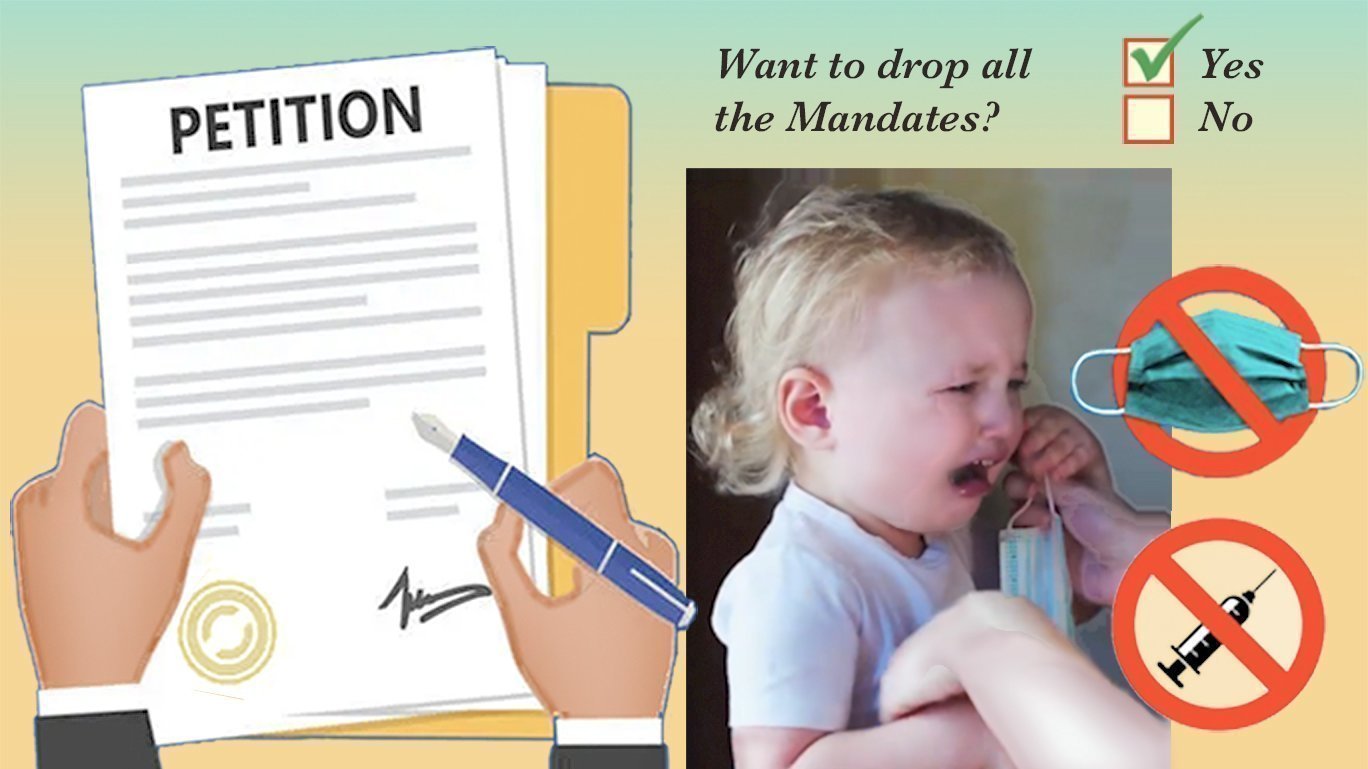 Petition Lift Covid Mandates Change