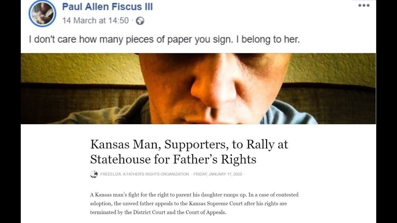 Petition · Kansas Adoption Law Must Be Equal To Protect Unwed Fathers Natural Right to Parent