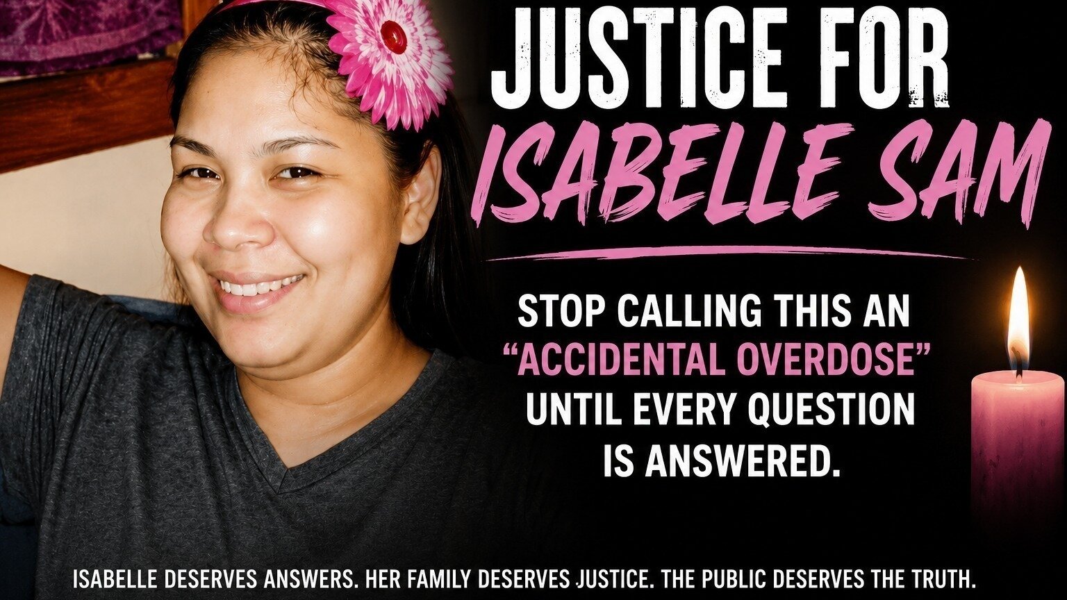Petition · Justice for Isabelle Sam: Stop Calling This an “Accidental ...