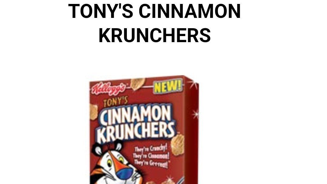 Petition · I want to petition Kellogg's to bring back Cinnamon