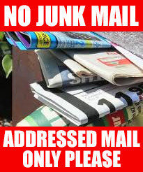 Refusing Junk Mail Petition · Offer a way to opt-out of receiving junk-mail - United ...