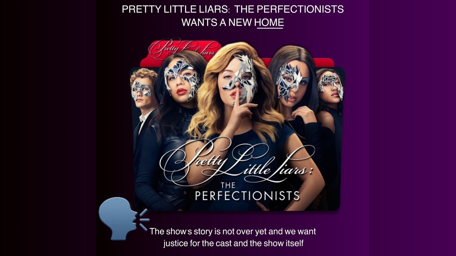 Pretty Little Liars The Perfectionists Saison 2 Petition · Pretty Little Liars: The Perfectionists network change