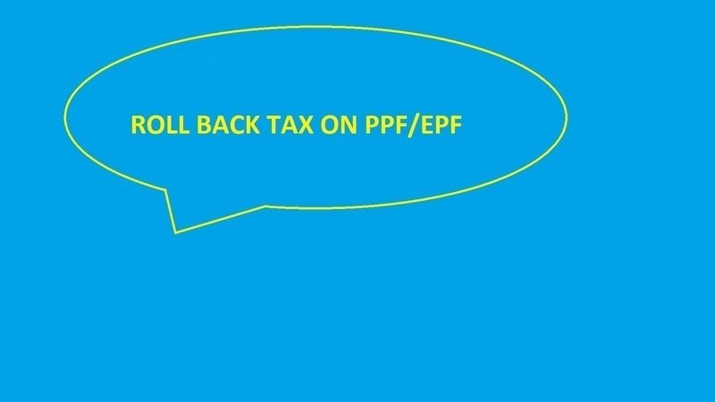 Petition Prime Minister And Finance Minister Rollback Ppf Epf