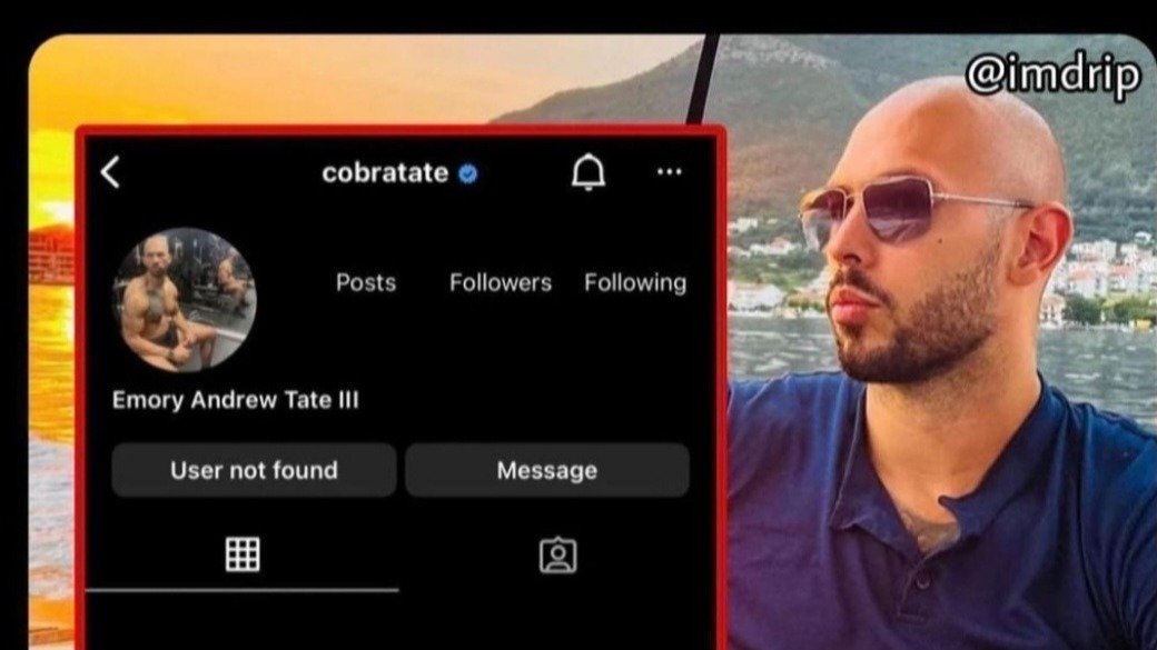 Petition Unban Andrew Tate From Instagram And Facebook Change