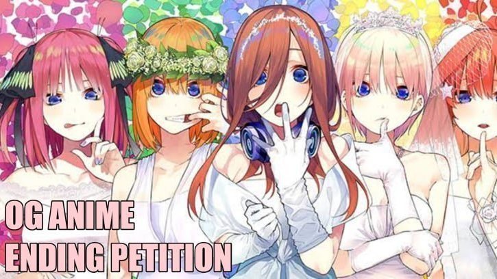 Petition · Have an Original Anime Ending for The Quintessential