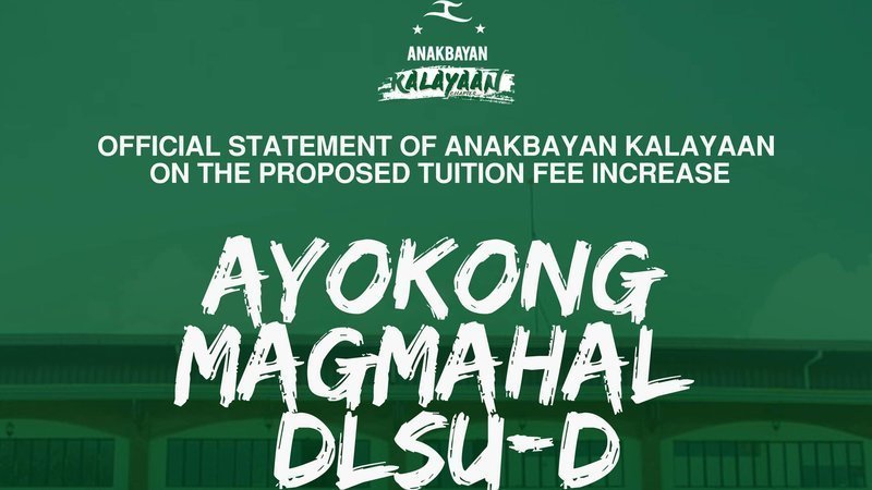 Petition · Stop the proposed tuition fee increase in DLSU-D · Change.org