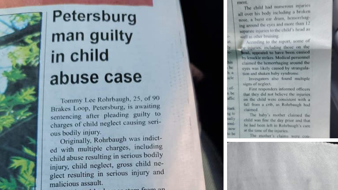Petition update · Grant county newspaper · ·