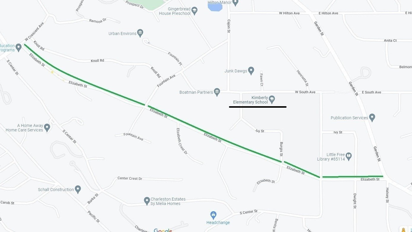 Petition · Set speed on Elizabeth St Redlands to 30 MPH Redlands