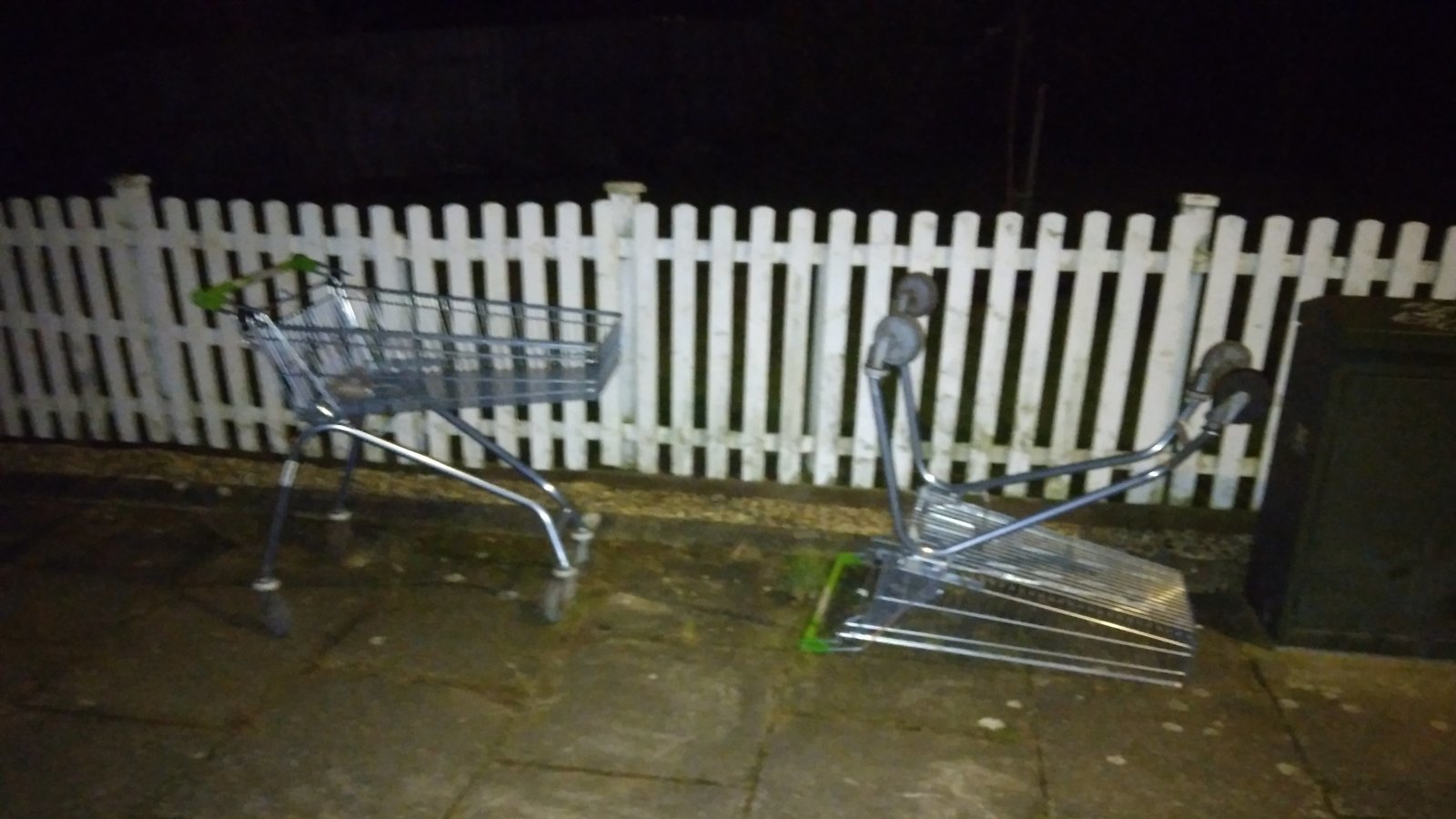 Petition · Shopping trolley wheel locks ·