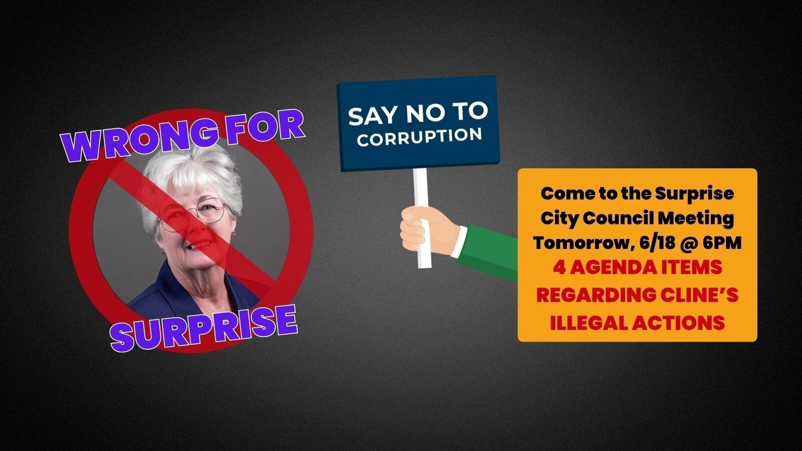 Petition update · Show Up & Say NO to Corruption! City Hall, 6/18, at ...