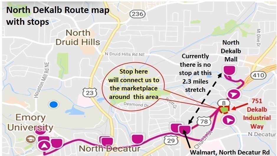 Petition · Requesting Emory ShuttleNorth Dekalb to add a stop for