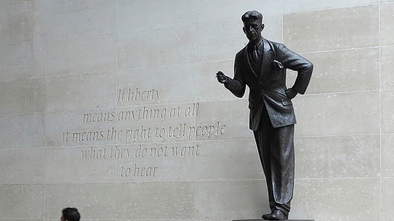 Petition Remove The Statue Of George Orwell Outside The BBC Change