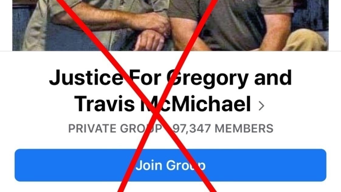 petition remove justice for gregory and travis mcmichael group from facebook change org