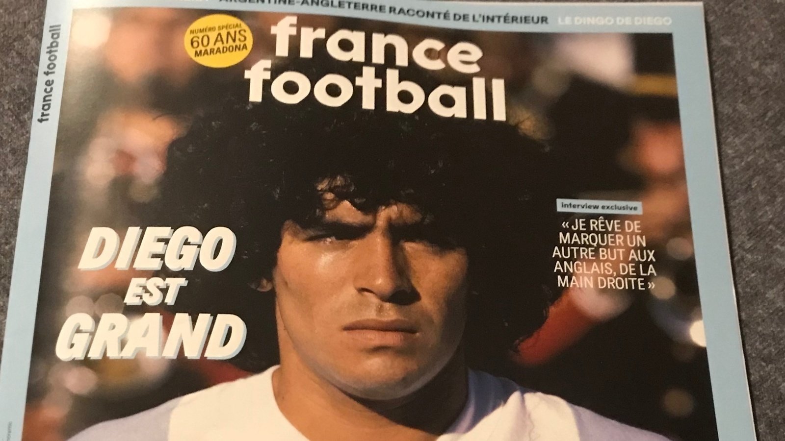 Football : pourquoi Diego Maradona avait reçu un Ballon d’Or en 1986