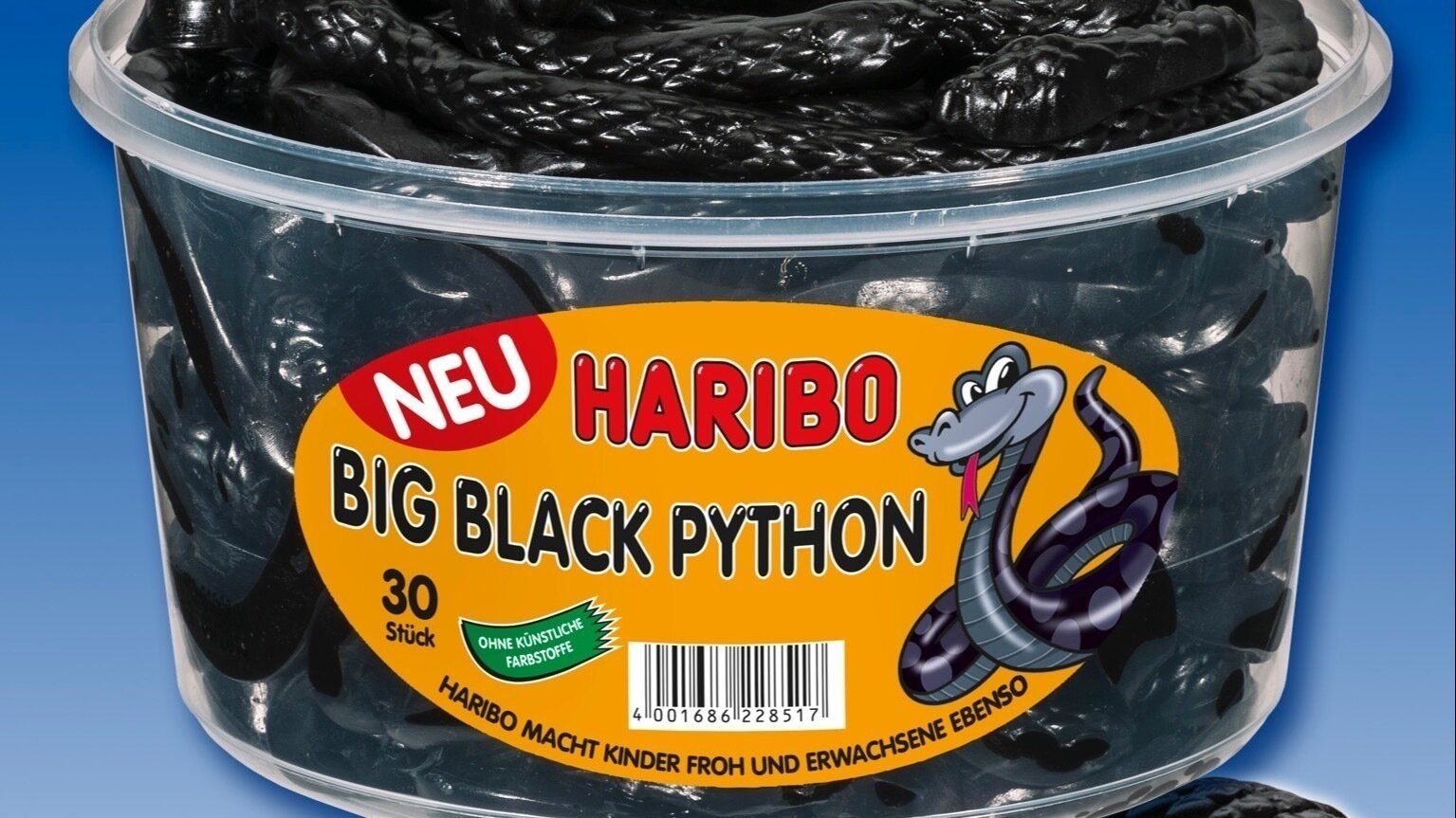Haribo Python Petition · Fordern Sie Haribo auf, die Süßigkeitsware