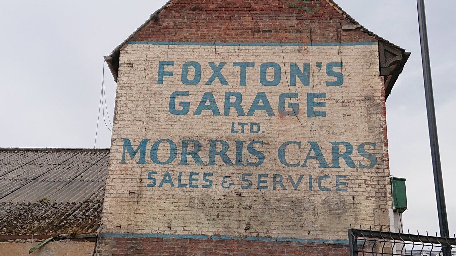 Petition · Save the Foxton's Garage sign. ·
