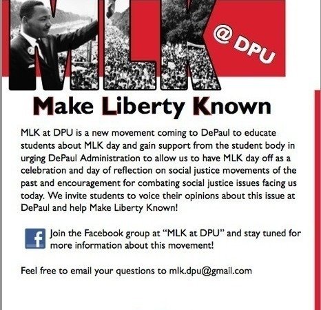 Liberty University Academic Calendar >> Petition Depaul University Enacts Mlk Day Into The Liberty University Academic Calendar >> Petition Depaul University Enacts Mlk Day Into The